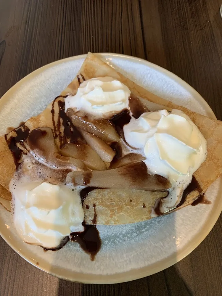 Crêpe Poire Chocolat